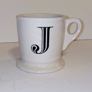Anthropologie initial J mug